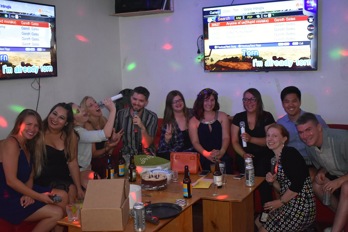 Private room karaoke night