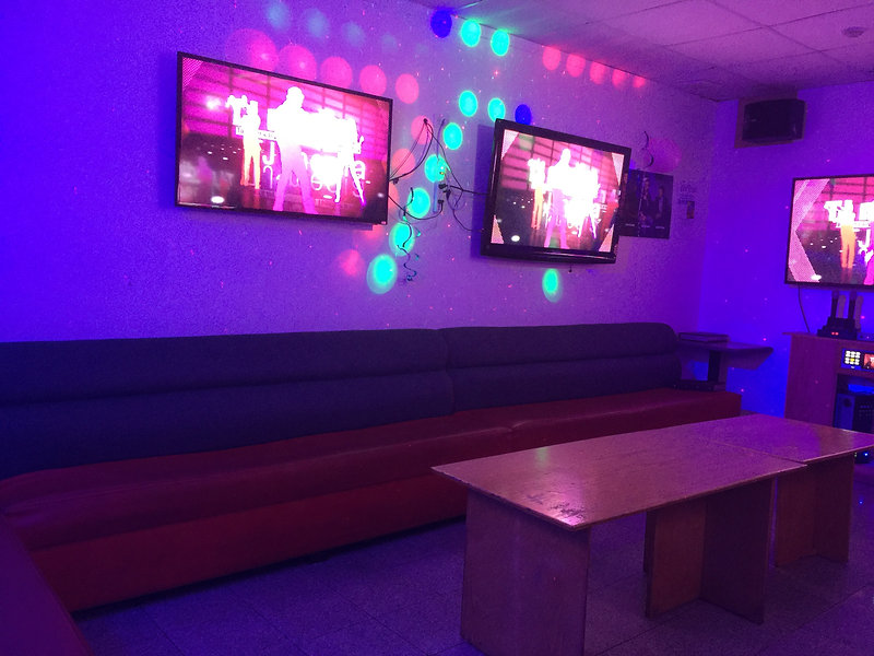 Large private karaoke room
